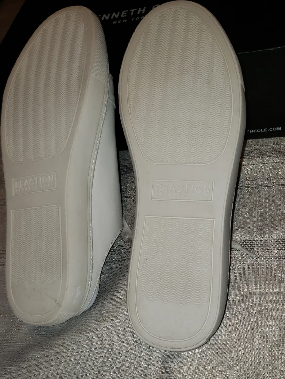 Kenneth Cole NWOT Flats Leather Low-Top Lace Mule Sneakers Open Back Clog Womens